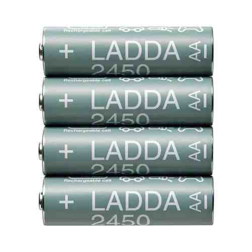 Аккумуляторная батарейка, HR06 AA 1,2 В, 2450 мА•ч LADDA ЛАДДА арт. 50506530