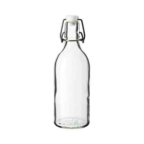 Бутылка с пробкой, прозрачное стекло, 0.5 л KORKEN КОРКЕН арт. 40380753