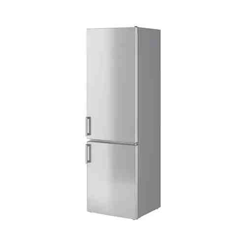 Холодильник/ морозильник, нержавеющая сталь, 249/75 л NEDISAD НЕДИСАД арт. 50401627