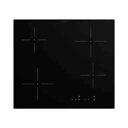 Индукц варочн панель, ИКЕА 300 черный, 59 см GRUNDAD ГРУНДАД арт. 467277