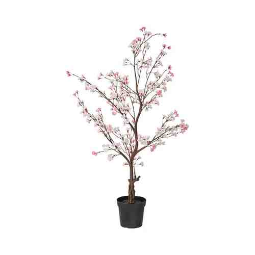 Искусственное растение в горшке, д/дома/улицы/цветы вишни розовый, 15 см FEJKA ФЕЙКА арт. 505397