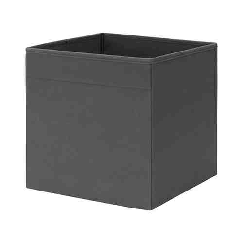 Коробка, темно-серый, 30x30x30 см FYSSE ФЮССЕ арт. 50453579