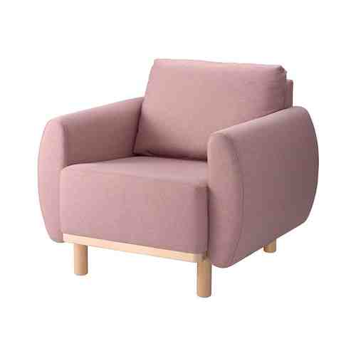Кресло, Гуннаред светлый коричнево-розовый GRUNNARP ГРУННАРП арт. 50495490