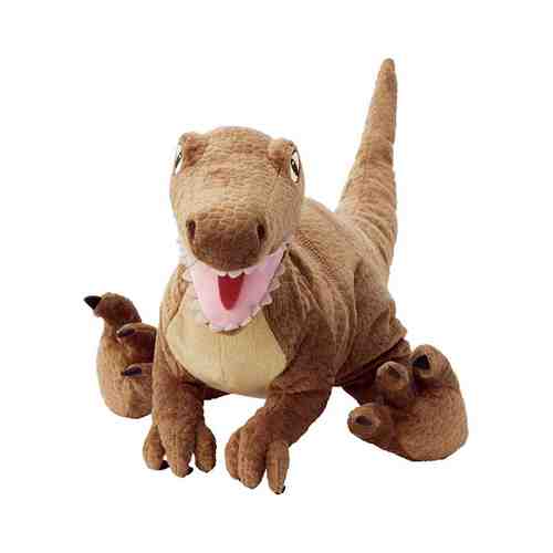 Мягкая игрушка, динозавр/Велоцираптор, 44 см JÄTTELIK ЙЭТТЕЛИК арт. 50471205