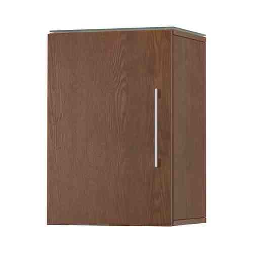 Навесной шкаф с 1 дверцей, под коричневый мореный ясень, 40x32x58 см GODMORGON ГОДМОРГОН арт. 80457934