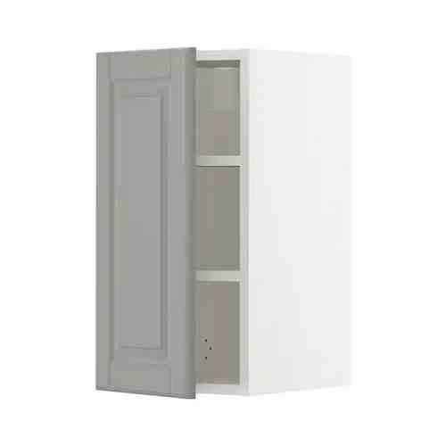 Навесной шкаф с полками, белый/Будбин серый, 30x60 см METOD МЕТОД арт. 39445492