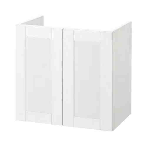 Шкаф под раковину с 2 дверцами, Йельсен белый, 60x40x60 см FISKÅN ФИСКОН арт. 50499365