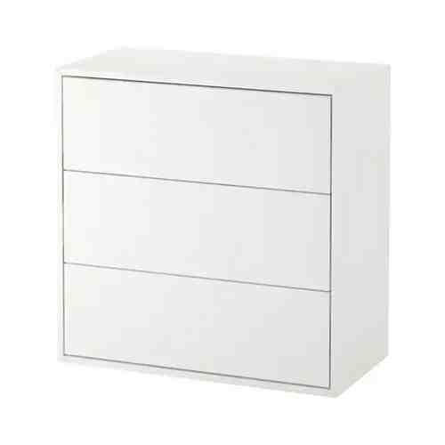 Шкаф с 3 ящиками, белый, 70x35x70 см EKET ЭКЕТ арт. 80359373