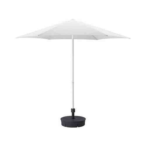 Зонт от солнца с опорой, белый/Гритэ темно-серый, 270 см HÖGÖN ХЁГЁН арт. 79285825
