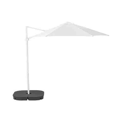 Зонт от солнца с опорой, белый/Сварто темно-серый, 270 см HÖGÖN ХЁГЁН арт. 79321003