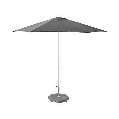 Зонт от солнца с опорой, светло-серый/Хювон серый, 270 см HÖGÖN ХЁГЁН арт. 29476808