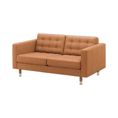 2-местный диван, Гранн/Бумстад золотисто-коричневый/металл LANDSKRONA ЛАНДСКРУНА арт. 99270272