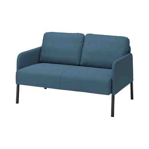 2-местный диван, Книса классический синий GLOSTAD ГЛОСТАД арт. 60488823