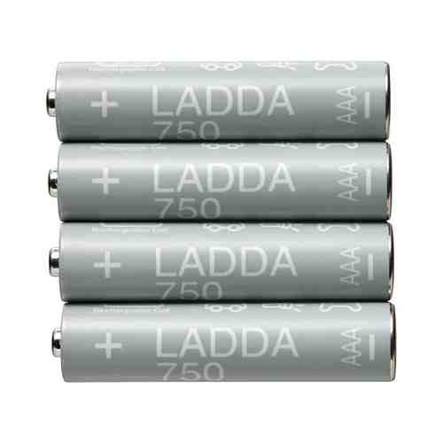 Аккумуляторная батарейка, HR03 AAA 1,2 В, 750 мА•ч LADDA ЛАДДА арт. 30509822