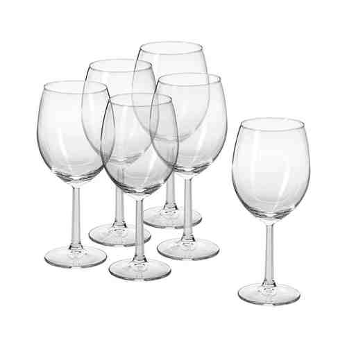 Бокал для вина, прозрачное стекло, 44 сл SVALKA СВАЛЬК арт. 80473024