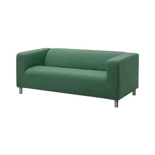 Чехол на 2-местный диван, Висле зеленый KLIPPAN КЛИППАН арт. 50506993