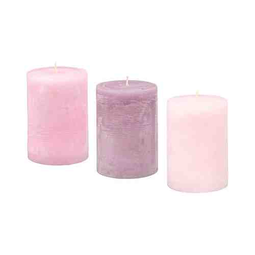 Формовая свеча, ароматическая, Цветение розовый, 10 см LUGGA ЛУГГА арт. 30419322