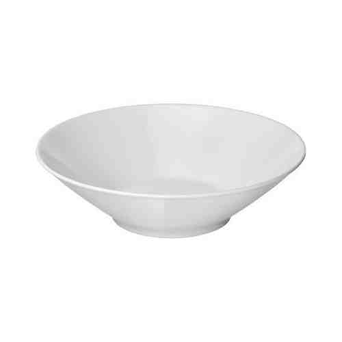 Глубокая тарелка/миска, с прямыми стенками белый, 22 см IKEA 365+ ИКЕА/365+ арт. 60372573