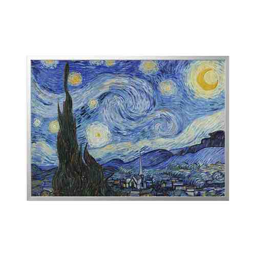 Картина с рамой, Звездная ночь/цвет алюминия, 118x78 см BJÖRKSTA БЬЁРКСТА арт. 69384661