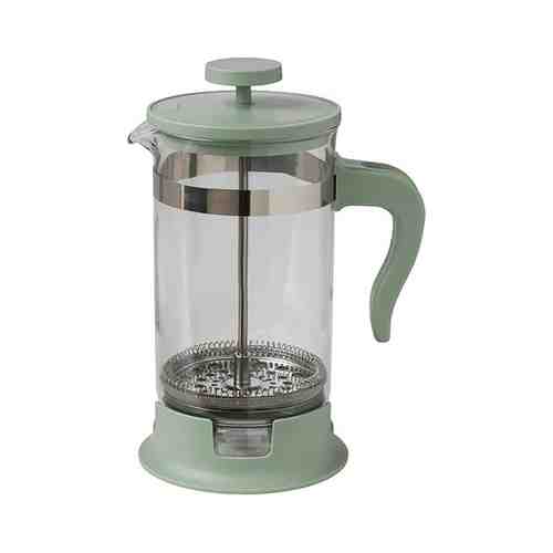 Кофе-пресс/заварочный чайник, стекло/нержавеющ сталь светло-зеленый, 1 л UPPHETTA УПХЕТТА арт. 60515162