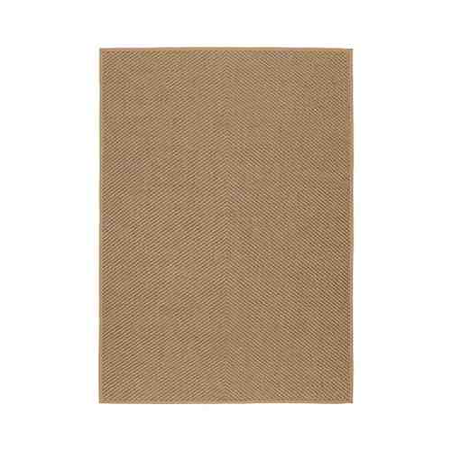 Ковер безворсовый, неокрашенный/коричневый, 170x240 см HELLESTED ХЕЛЛЕСТЕД арт. 90407986