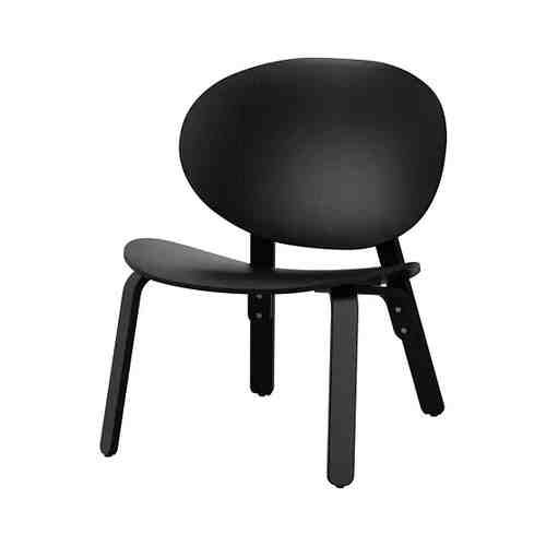 Кресло, черная морилка дубовый шпон FRÖSET ФРЕСЕТ арт. 20423560
