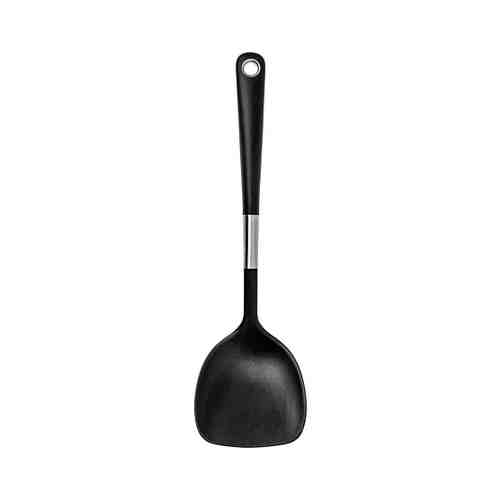 Лопаточка для вока-сковороды, нержавеющ сталь/черный IKEA 365+ HJÄLTE ИКЕА 365+ ЙЭЛТЕ арт. 10374579