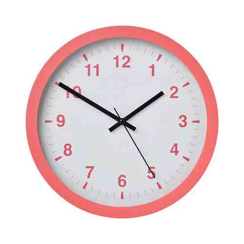 Настенные часы, розовый, 28 см TJALLA ЧАЛЛА арт. 80469102
