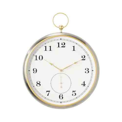 Настенные часы, серебристый, 46 см KUTTERSMYCKE КУТТЕРСМЮККЕ арт. 10454316