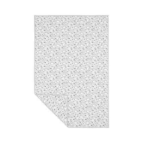 Одеяло, белый/черный, 100x150 см LURVIG ЛУРВИГ арт. 30484379