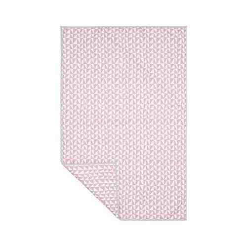 Одеяло, розовый/треугольник, 100x150 см LURVIG ЛУРВИГ арт. 40484374