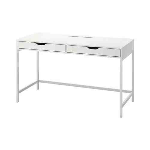 Письменный стол, белый, 132x58 см ALEX АЛЕКС арт. 40483440