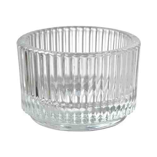 Подсвечник для греющей свечи, прозрачное стекло, 3.5 см FINSMAK ФИНСМАК арт. 60470984