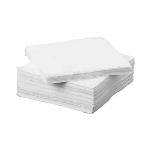 Салфетка бумажная, белый, 24x24 см FANTASTISK ФАНТАСТИСК арт. 20380612