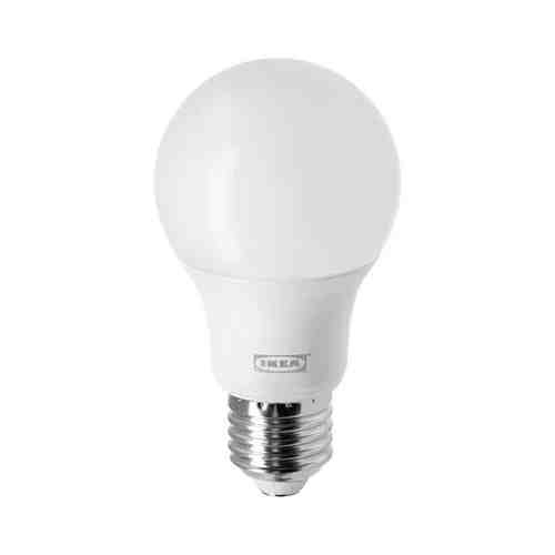 Светодиодная лампочка E27 806 лм, регулируемая яркость, теплый/шарообразный молочный LEDARE ЛЕДАРЕ арт. 40438607