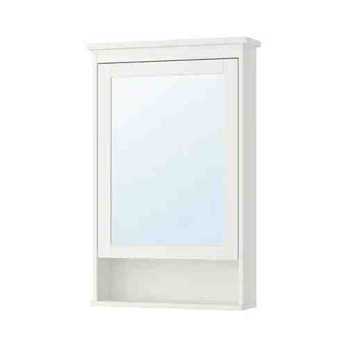 Зеркальный шкаф с 1 дверцей, белый, 63x16x98 см HEMNES ХЕМНЭС арт. 60369014