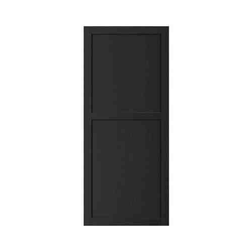 Дверь, черная морилка, 60x140 см LERHYTTAN ЛЕРХЮТТАН арт. 60356498