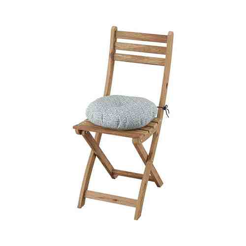 Садовый стул, складной светло-коричневая морилка/клёсан синий ASKHOLMEN АСКХОЛЬМЕН арт. 29435158